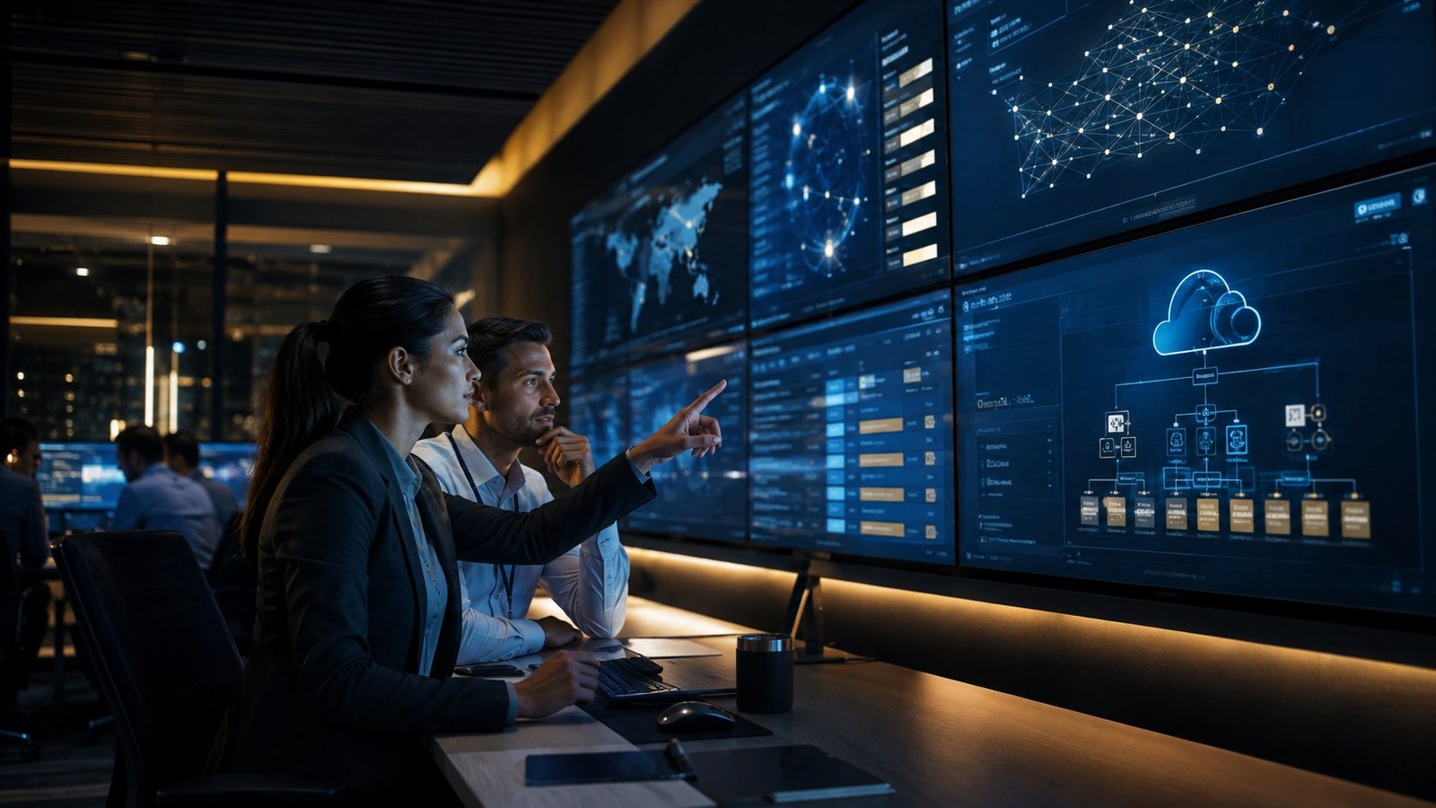 AI cybersecurity operations centre